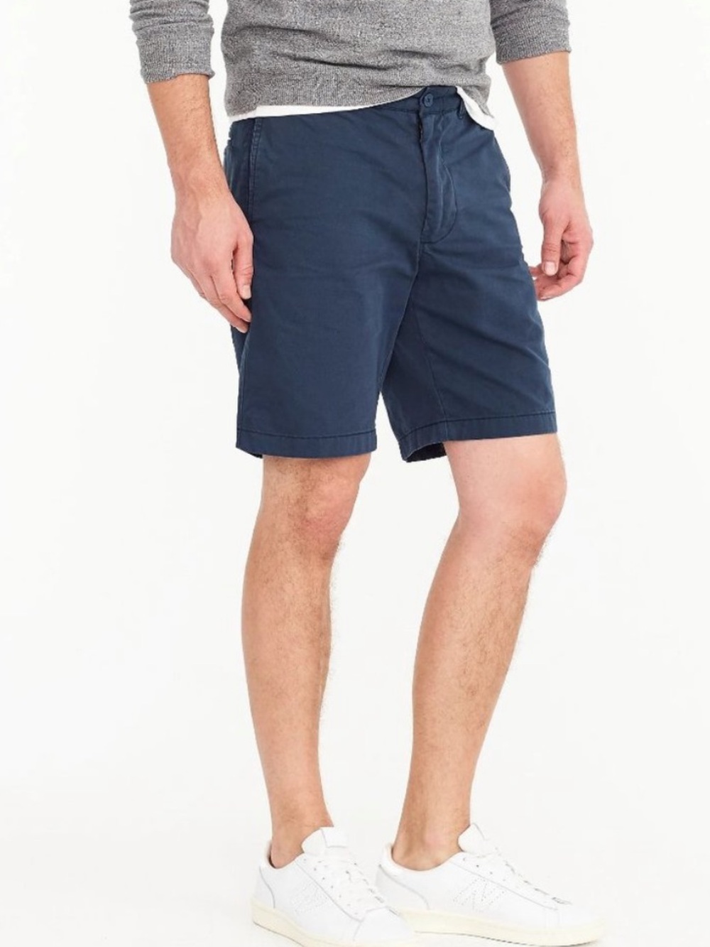 J Crew Stanton Baird McNutt Irish Linen Shorts in Navy 9”, size 31